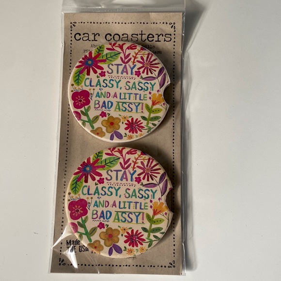 NATURAL LIFE Other - Car coasters new in original package